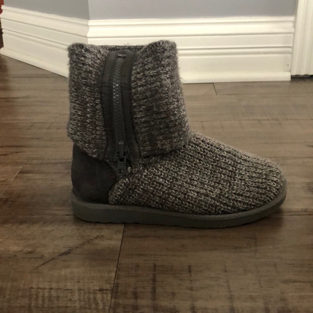 Gray Boots